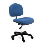 Fabric ESD Wide Chair Desk H and Nylon Base, 18"-23" H  Single Lever Control